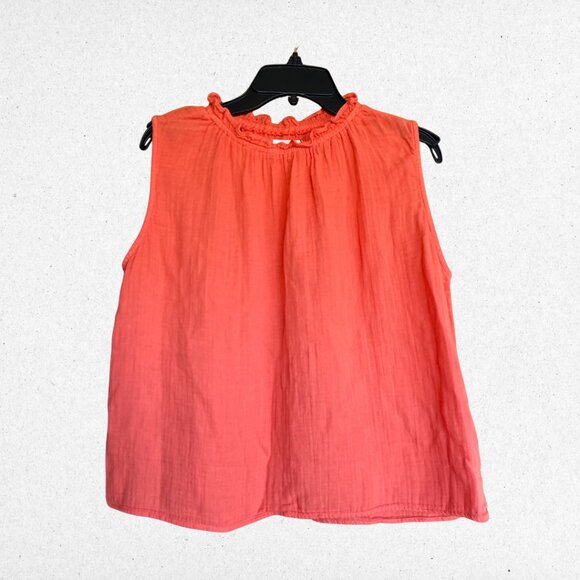 🔥 NWT Velvet by Graham & Spencer Bianca 06 Sleeveless Top - Paprika Small 🔥 - Picture 6 of 14